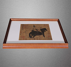 沾化书画装裱配框服务案例